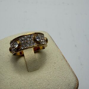 Michael Kors Gold Ring with Silver Accents